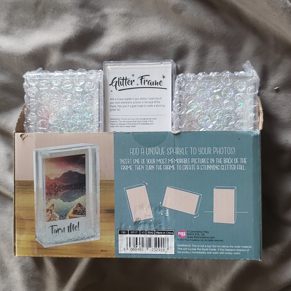 3 pack glitter frames - Picture 3 of 6